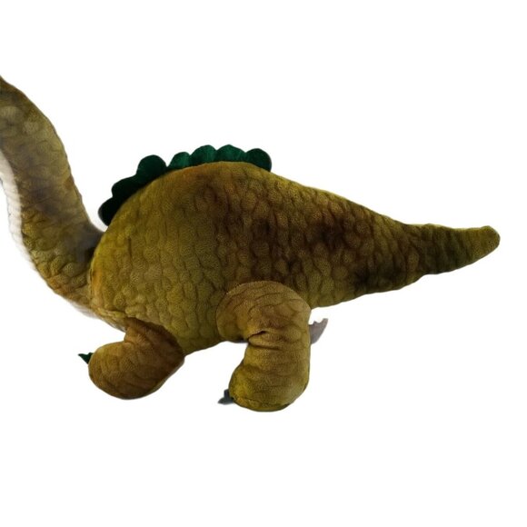 Hug Fun Plush Dinosaur Stuffed Animal Toy Brontosaurus 25” x 16" Long Neck Dino - Picture 2 of 8